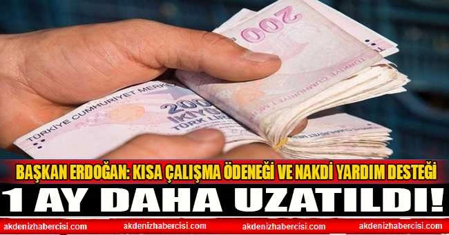 Kısa çalışma ödeneği 1 ay uzatıldı