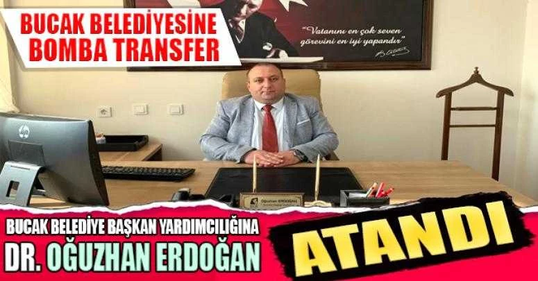 BUCAK BELEDİYE BAŞKAN YARDIMCILIĞINA DR. OĞUZHAN ERDOĞAN ATANDI