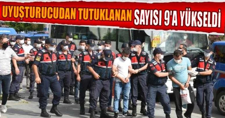 Uyuşturucudan tutuklanan sayısı 9