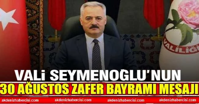 ISPARTA VALİSİ ÖMER SEYMENOĞLU