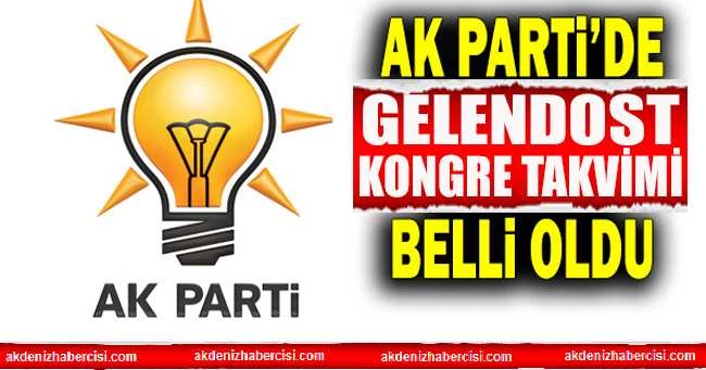 AK PARTİ GELENDOST KONGRESİ 13 EYLÜL’DE
