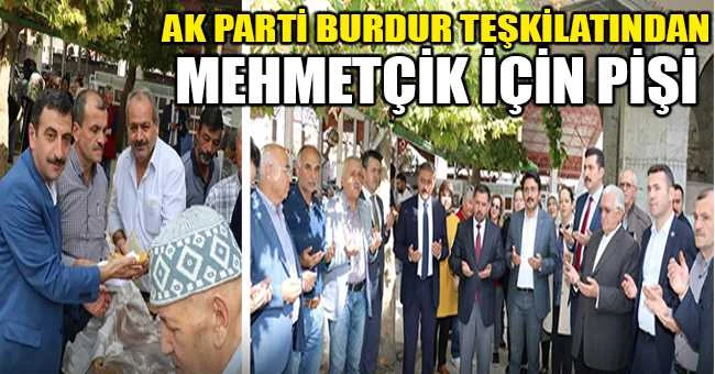 Ak Parti Burdur Teşkilatından Mehmetçik İçin Pişi