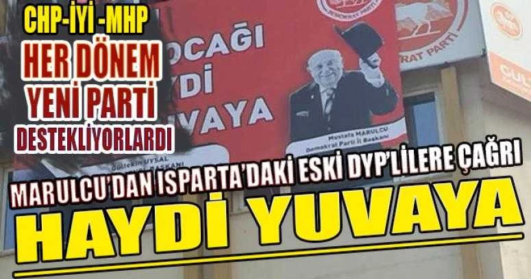 Demokrat Parti İl Başkanı Mustafa Marulcu
