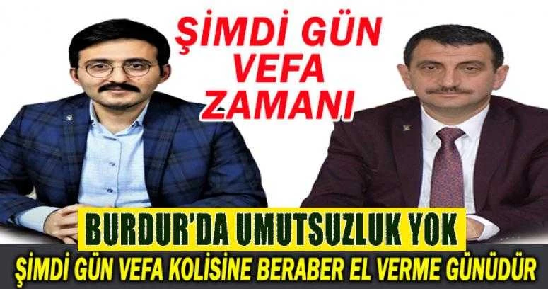 ŞİMDİ GÜN VEFA ZAMANI, ŞİMDİ GÜN VEFA KOLİSİNE BERABER EL VERME GÜNÜDÜR.
