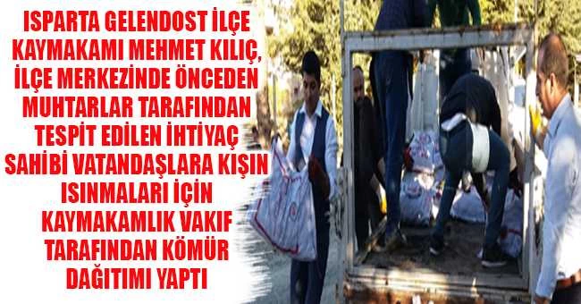 GELENDOST KAYMAKAMINDAN ÖRNEK DAVRANIŞ