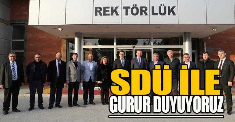 SDÜ İLE GURUR DUYUYORUZ