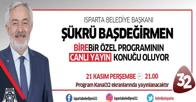BAŞDEĞİRMEN, BİREBİR ÖZEL’E KONUK OLUYOR