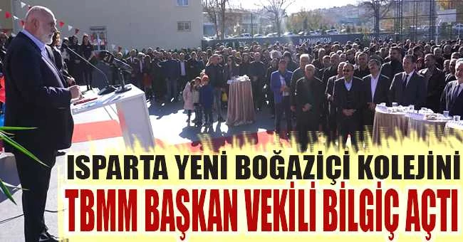 ISPARTA Boğaziçi Koleji Yeni Kampüsü açıldı