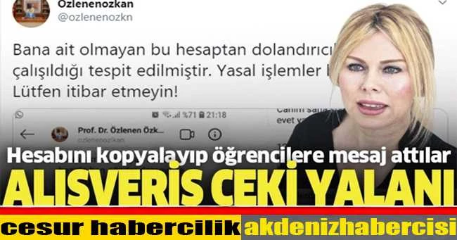 Son numara! Twitter hesabını kopyalayarak öğrencilerine dolandırıcılık yaptılar