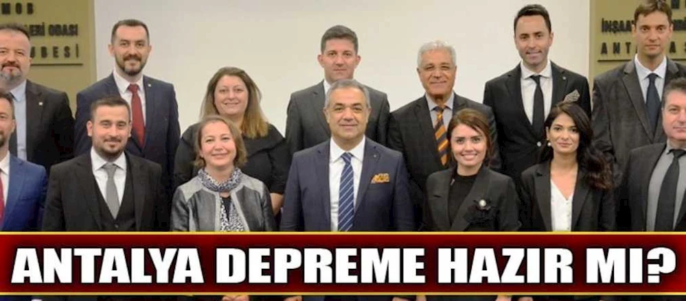 Antalya depreme hazır mı?
